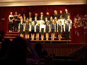 Auftritt mit Kinderchor